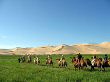 Mongolia-Gobi Steppe-Arburd Sands Ger Camp
